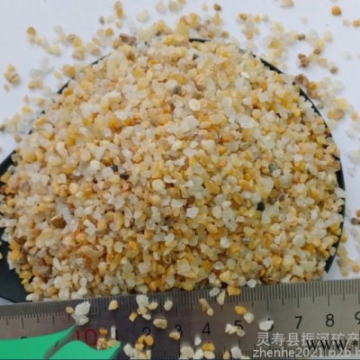 厂家供应白色石英砂 水处理石英砂 大小颗粒高纯石英砂 0.5-32mm