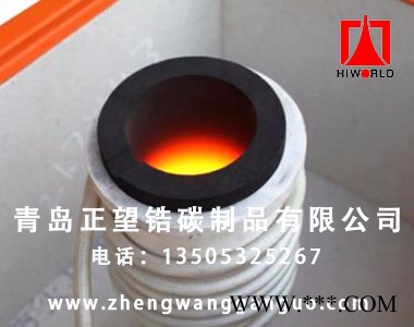 青岛正望800#碳化硅石墨坩埚 石墨碳化硅坩埚 高纯耐热石墨坩埚