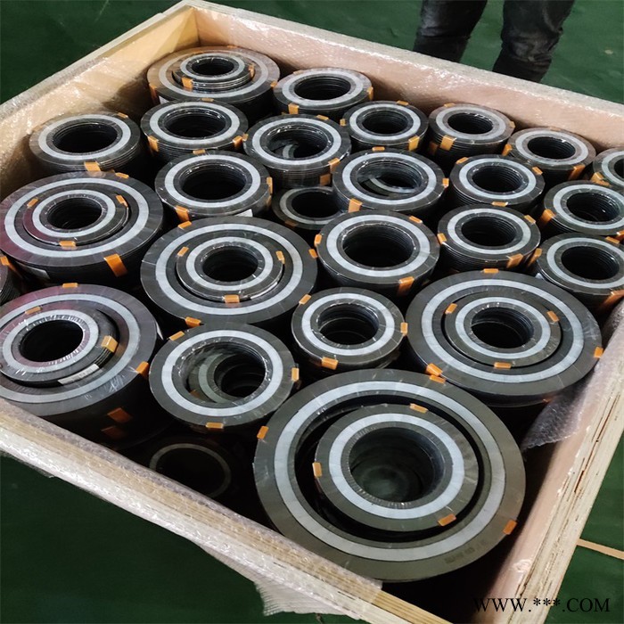 泵用人孔垫椭圆形金属缠绕垫片 云母复合增强垫片 凹凸法兰专用金属密封垫片 石墨垫片 价格可议图1