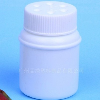 晶绣200ML痱子粉瓶爽身粉瓶滑石粉瓶有孔瓶PE聚乙烯瓶