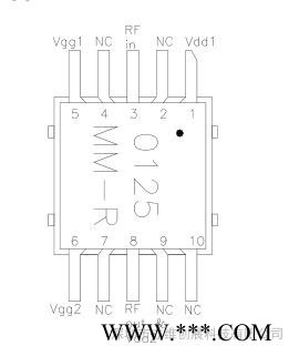 代理AMCOM，原装现货供应AM012535MM-BM-R或AM012535MM-FM-R砷化镓功率放大器图1