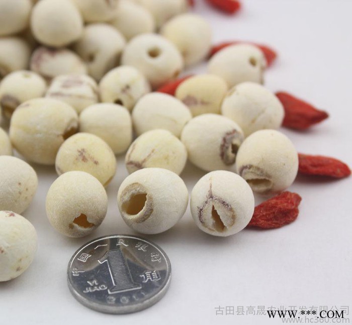 【古耳】湘潭特级去芯白莲子 寸三莲 磨皮建宁干货 特产 无硫直销