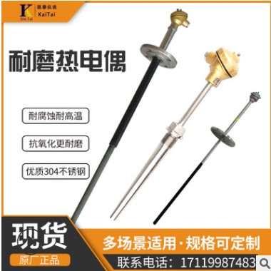耐磨热电偶热电阻K型PT100温度传感器WRNK-130/230/330/430 防爆图2