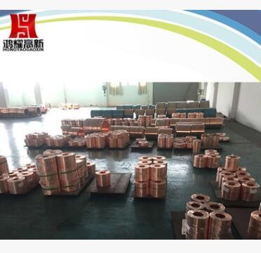 鸿耀高新 扇型加厚仿古铜条 压边条 T型地板仿古面 补缝铜条图3