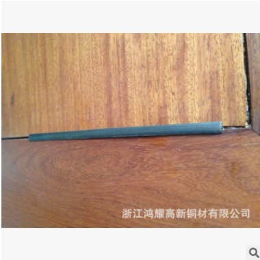 鸿耀高新 扇型加厚仿古铜条 压边条 T型地板仿古面 补缝铜条图2