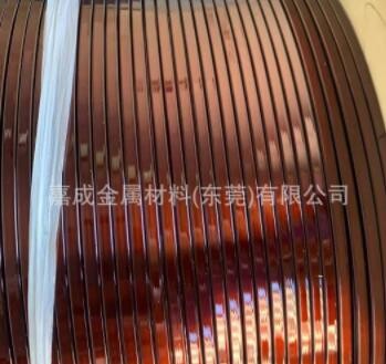 T2紫铜扁线 TU2漆包扁铜线 变压器 机电专用线 耐高温 防腐蚀图2