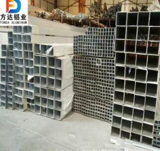 天津铝合金方管厂家6063矩形铝型材光伏大规格现货铝管6061铝方通图2