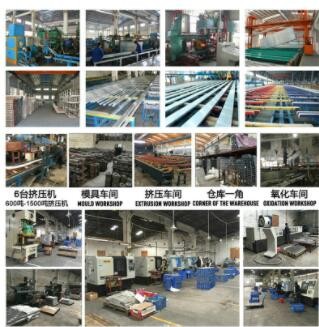 工厂供应铝合金建筑材料 6063材质建筑工业铝型材批发铝合金型材图2