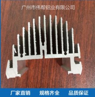 6060 6063铝型材散热器 太阳花散热器铝材 LED铝型材批发定制图3