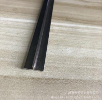 现货供应15T玫瑰金装饰封边条 铝合金T字型包边卡槽收边条图2