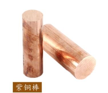 T2紫铜棒红铜棒电极铜棒实心圆铜导电铜棒直径3MM-200MM加工零切图2