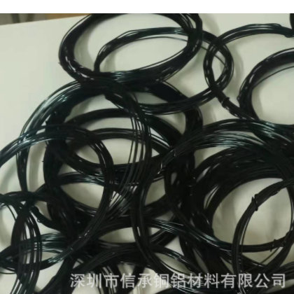 彩色铝扁线制定 包胶铝线 盆景铝线园艺铝丝DIY金属扎丝 纯铝线图3