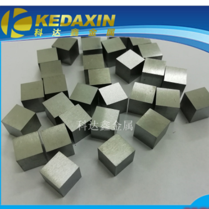 10x10x10mm钨颗粒 99.95%高纯度W1钨立方体 轧制高密度 六面磨光图2