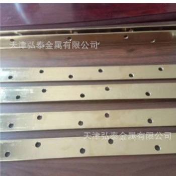 铜排条 铜排折弯打孔 TMY铜母排 机房母排铜排加工 接地排图1