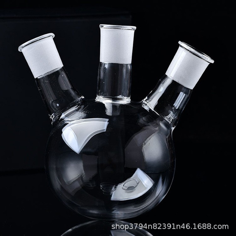 厂家供应 石英仪器 石英玻璃烧瓶 三口烧瓶 石英仪器 异形仪器图3