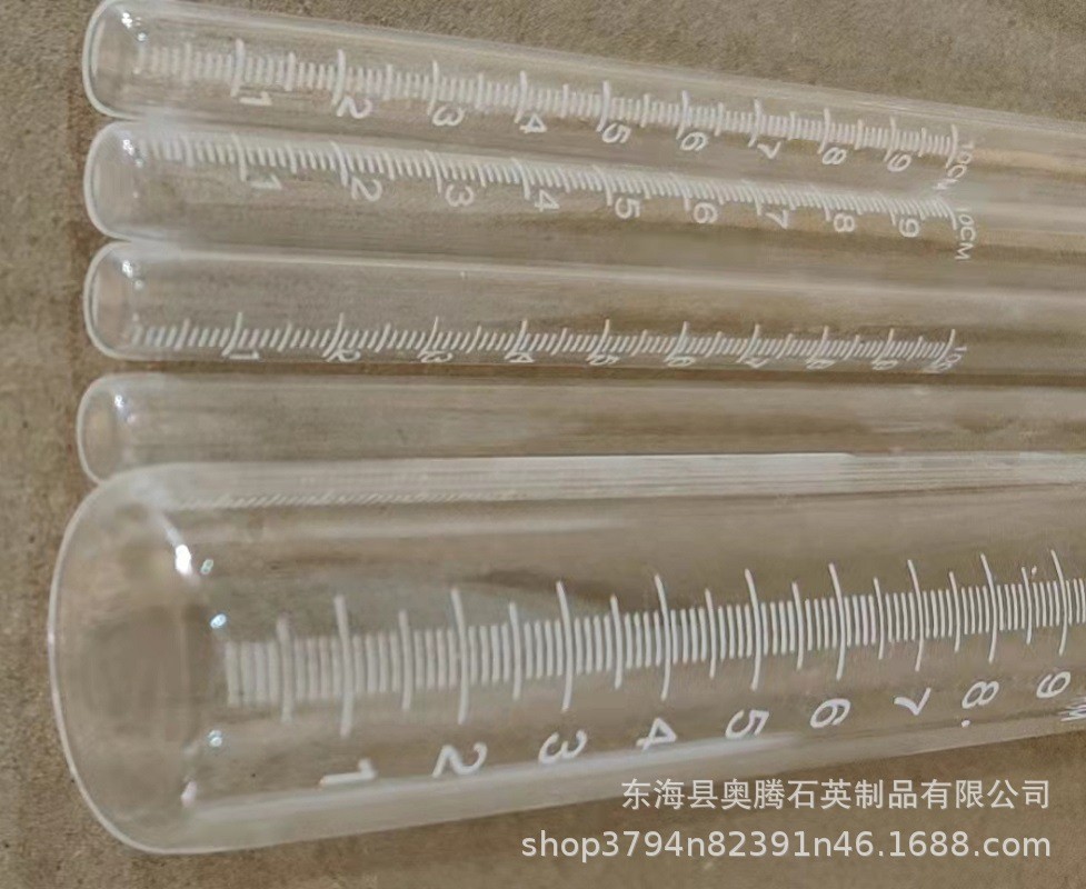 厂家供应石英玻璃套管石英试管紫外线石英套管水处理专用石英套管图3