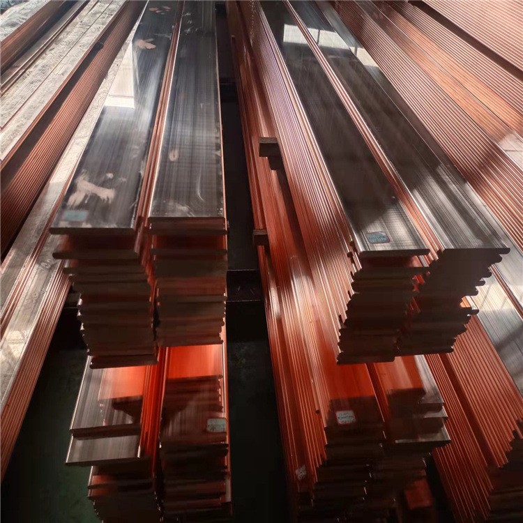 T2紫铜扁排 TMY-10*120 80*8接地铜母线 镀锡排厂家现货图2