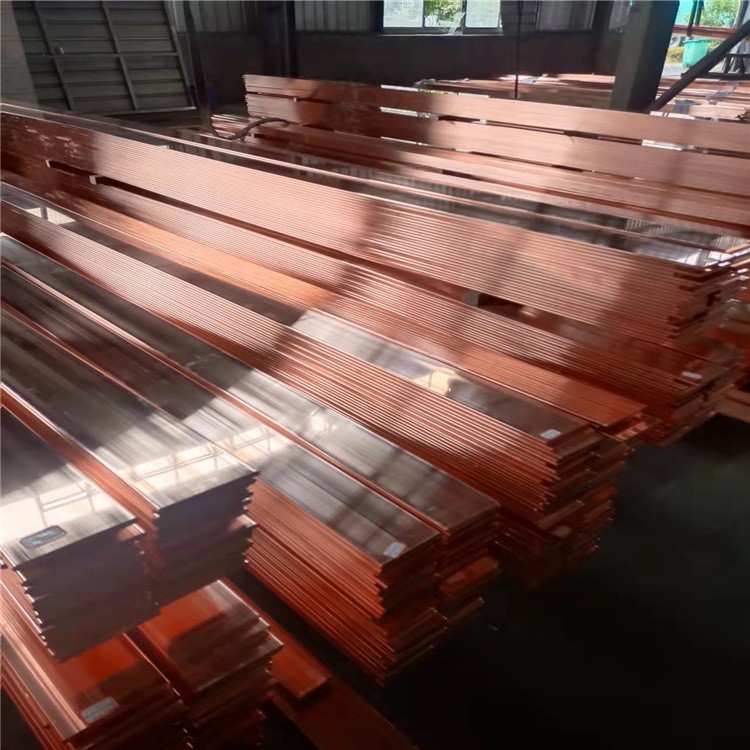 T2紫铜扁排 TMY-10*120 80*8接地铜母线 镀锡排厂家现货图3