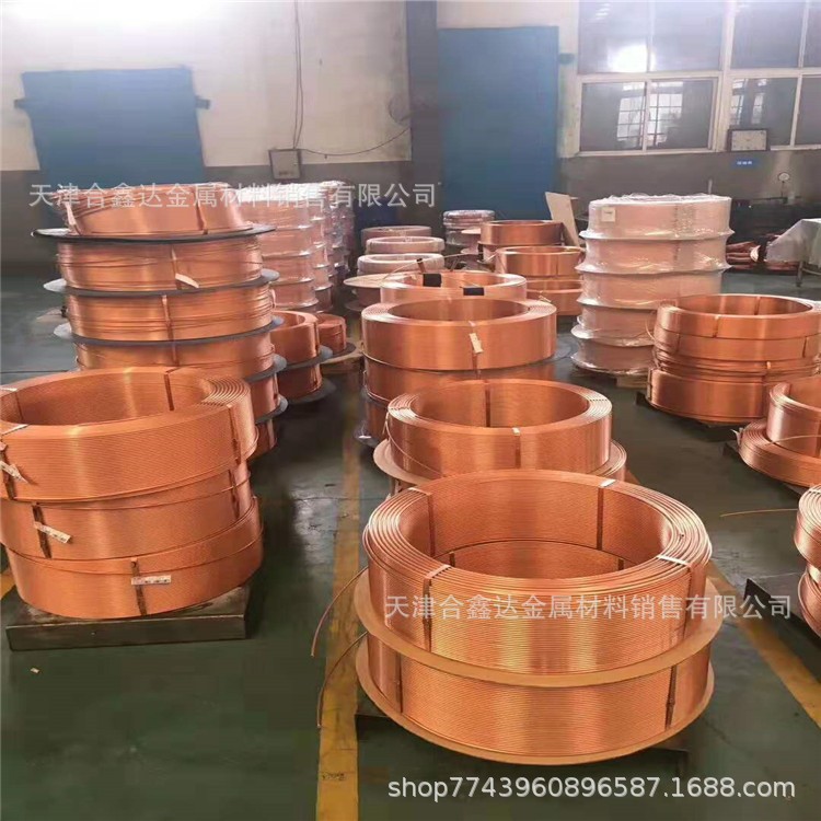 紫铜盘管 外径1/4/2/1空调制冷软态铜管 8.52x0.8 22.2x1厂家现货图3