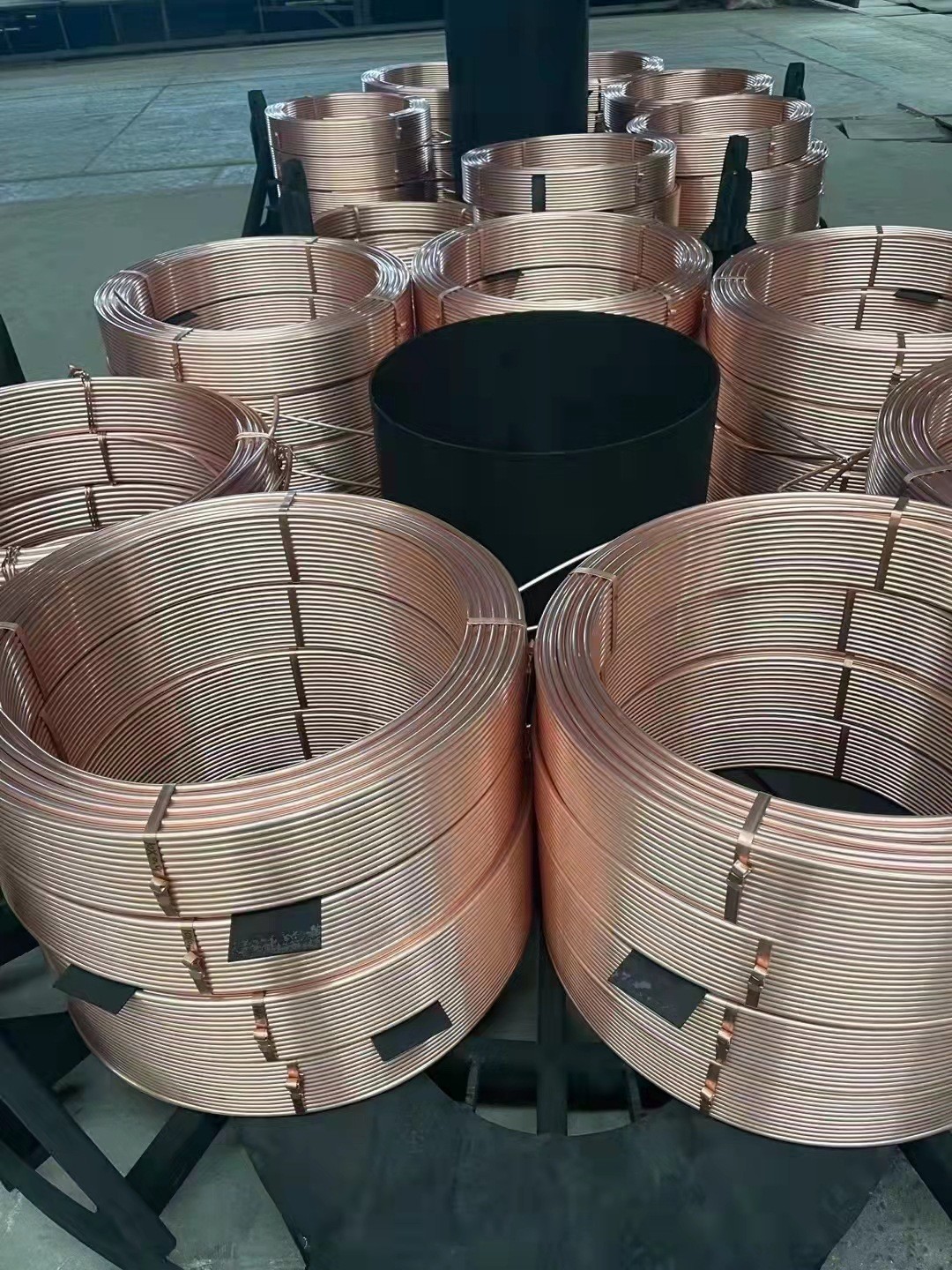 紫铜盘管 外径1/4/2/1空调制冷软态铜管 8.52x0.8 22.2x1厂家现货图2