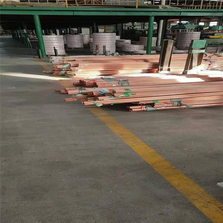 制冷TP2紫铜管 纯铜管脱脂去磷 走水铜管 60x10 48*5mm铜管现货图2