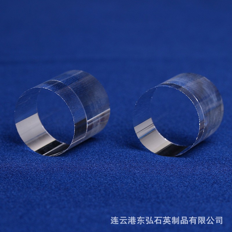 透明台阶石英片石英棒石英半圆棒石英导光棒石英玻璃制品加工图3