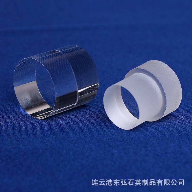 透明台阶石英片石英棒石英半圆棒石英导光棒石英玻璃制品加工图2