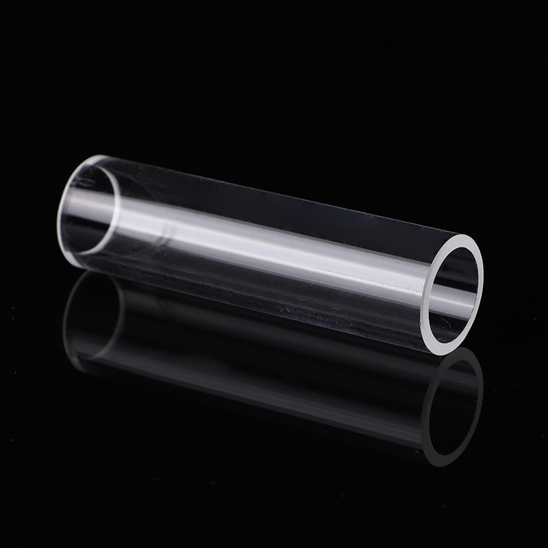 厂家供应石英玻璃管定制管式炉玻璃管 耐高温 石英封底透明石英管图2