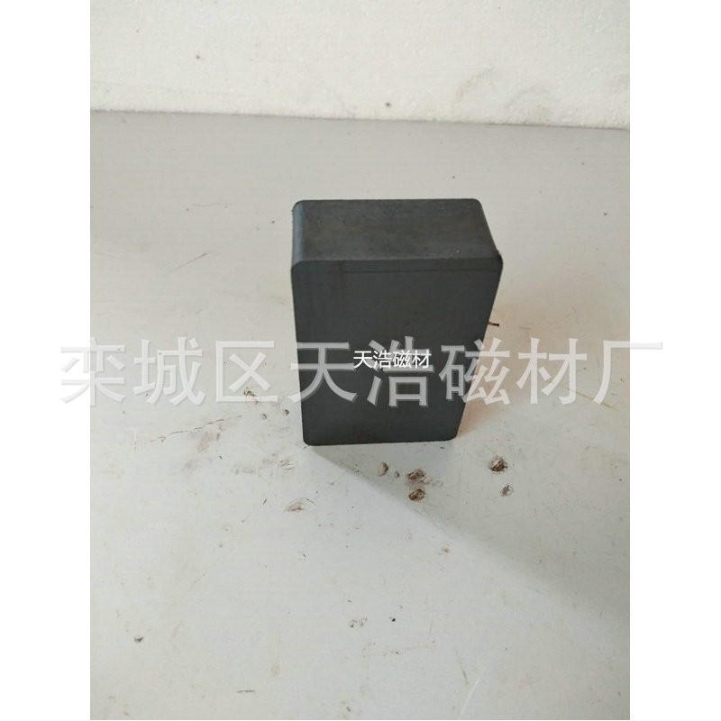 厂家直销 工业用黑磁铁 永磁铁氧体磁铁 长方形磁铁图3