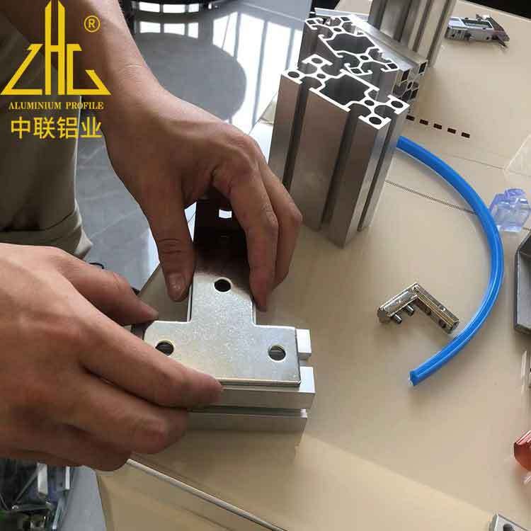 开模定制自动化流水线铝型材车间生产传送带支架挤压定制规格尺寸图2