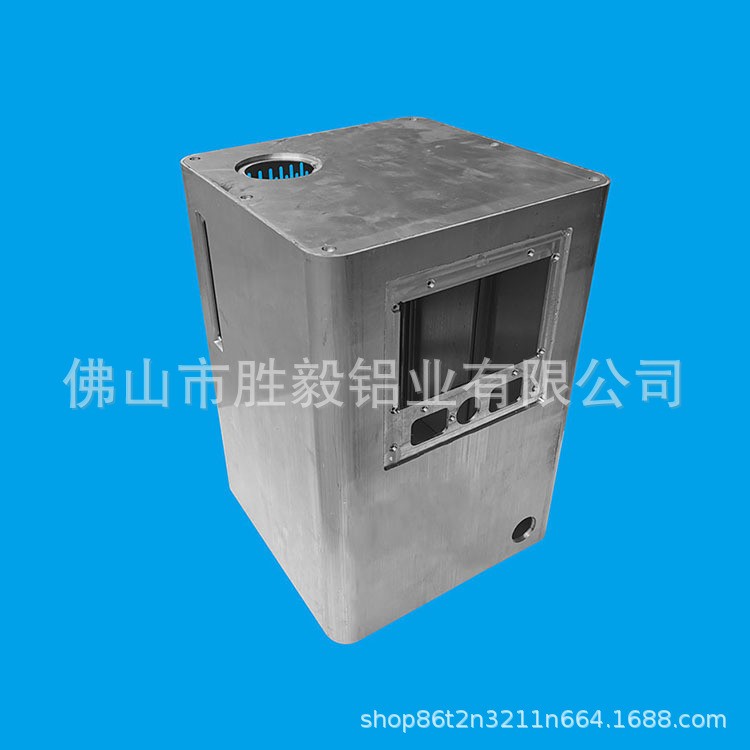 铝合金电脑主机机箱定制 新能源设备外壳加工 全铝散热机箱铝型材图2