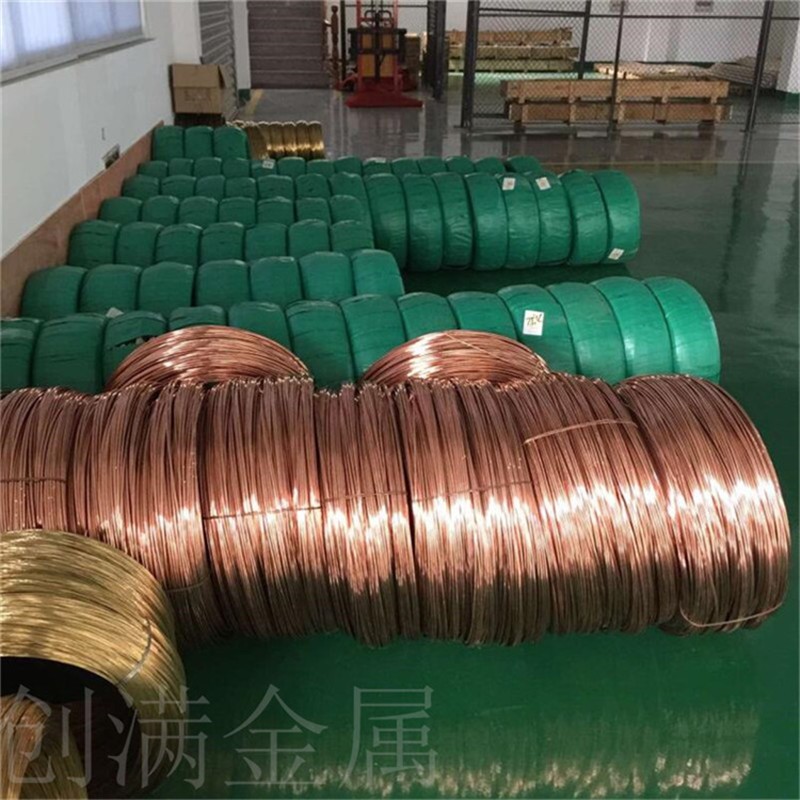 长家批发T2紫铜线直径0.08-8.0mm镀锡红铜线变压器紫铜扁线纯铜丝图2