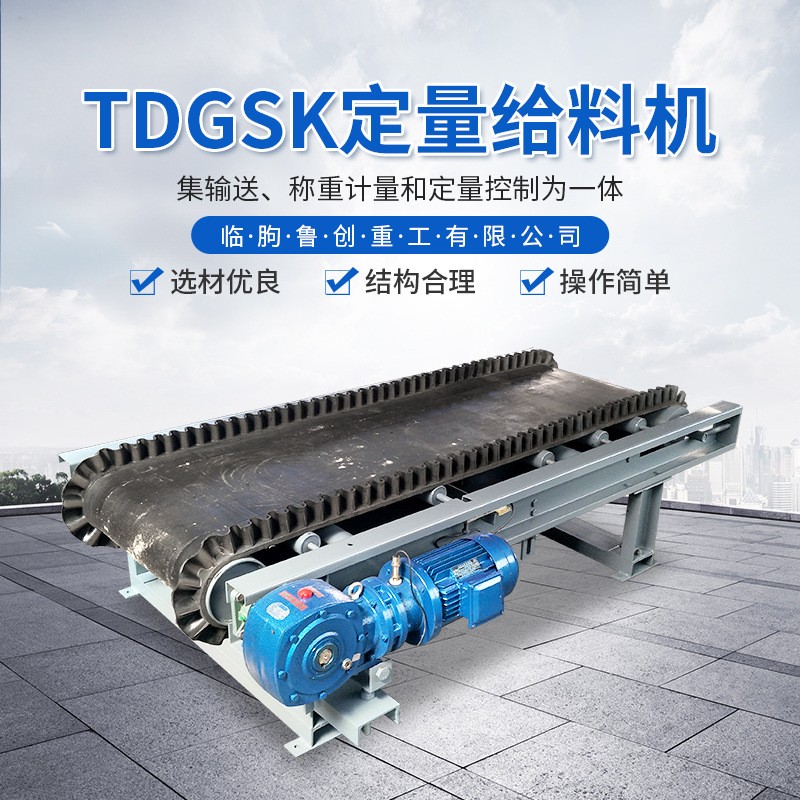 TDGSK定量给料机 皮带输送机 粮食输送设备高精准度输送给料机图3