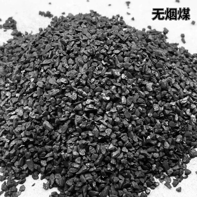 供应工业锅炉用无烟煤 煤热量7000卡能源煤 高碳低硫无烟煤块滤料图3