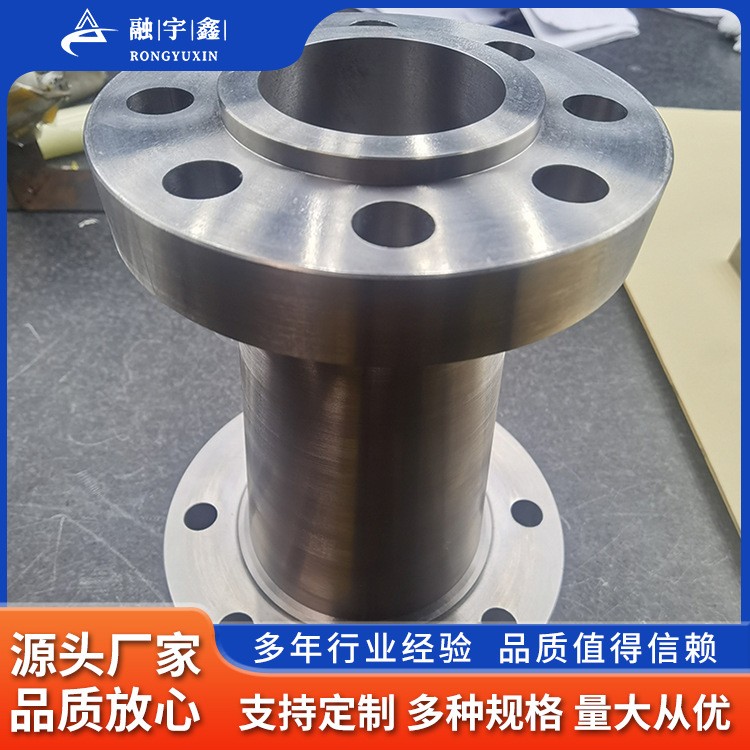 融宇鑫厂家加工钛钯合金TA9GR7 法兰 钛法兰生产厂家 钛锻造法兰图2