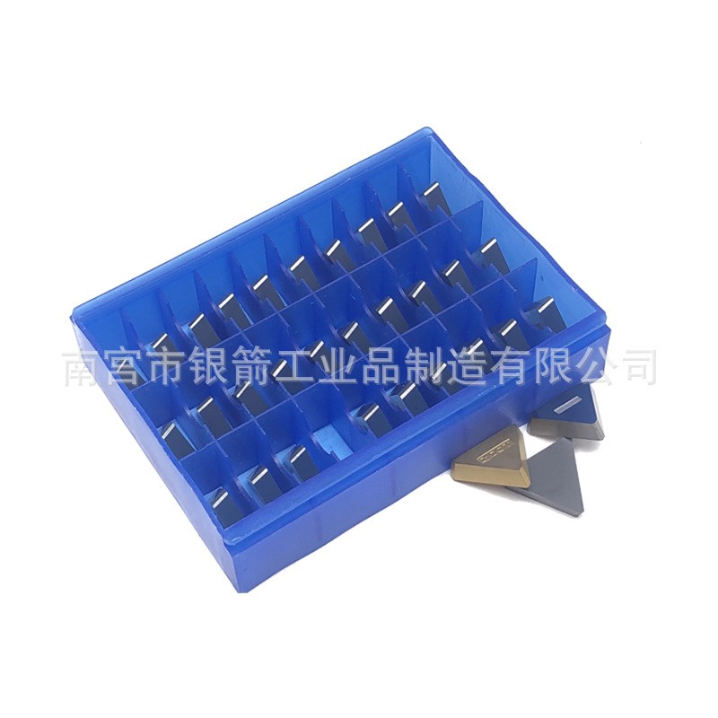 TPKN2204直角数控三角铣刀片TPKN1603镀钛涂层硬质合金面铣刀片图2