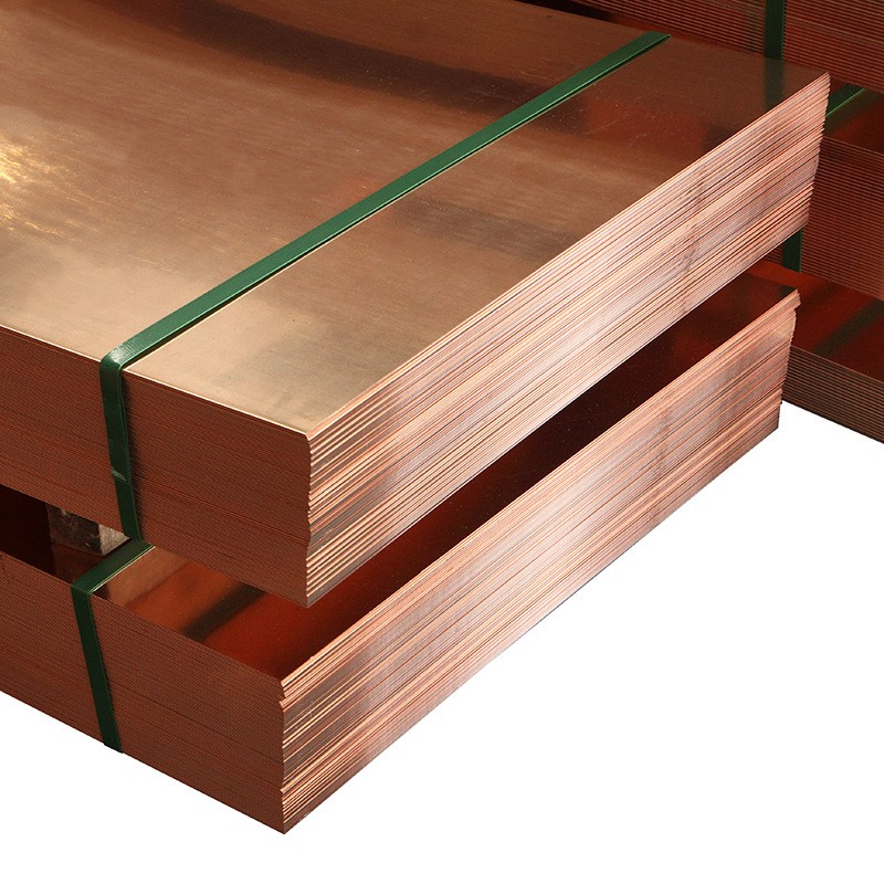 T2 T3紫铜板 无氧软态铜板厚壁紫铜板切割 铜板 C1100红铜板 铜片图3