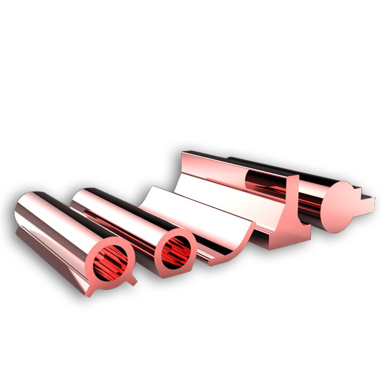 T2紫铜管异型管纯铜铜管可加工任何形状源头工厂发货10mm-175mm图3