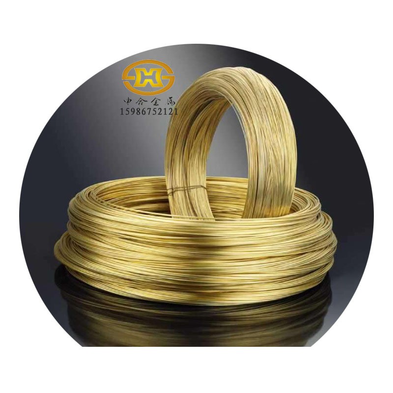 H62/H65铜线 铜丝0.5 0.8 1 2 3 4 5 6mm弹簧螺丝用黄铜线材图2