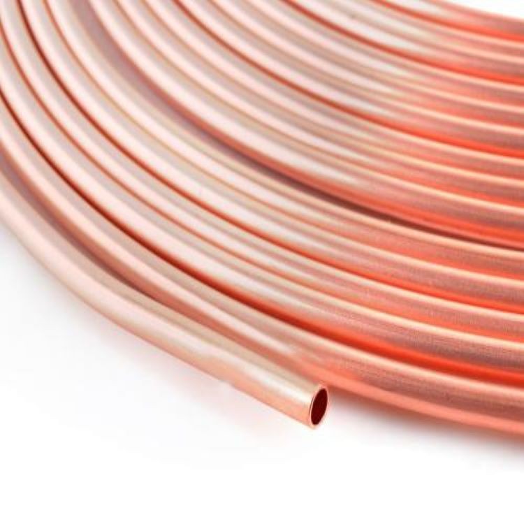 批发出售T2紫铜管 纯铜含量99.9以上 可以弯曲盘管 空调管 工业管图2