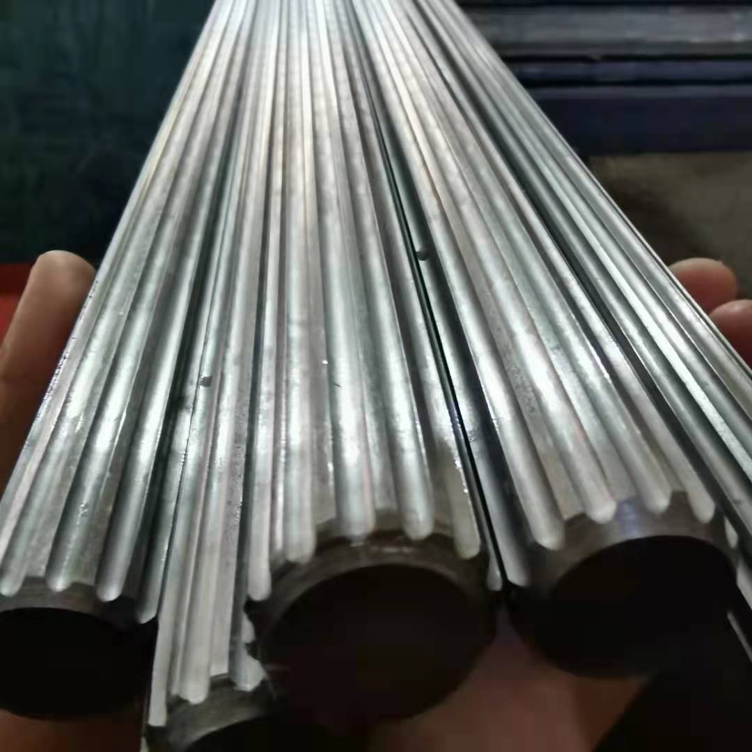 直纹铝棒网纹棒拉花棒 6061/6063/7075铝管铝棒 薄壁空心滚花棒图3