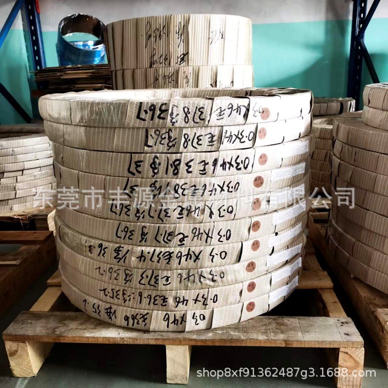 T2紫铜带导电铜皮C1100铜带 高精紫铜卷料整平修边 半硬软态铜箔图3