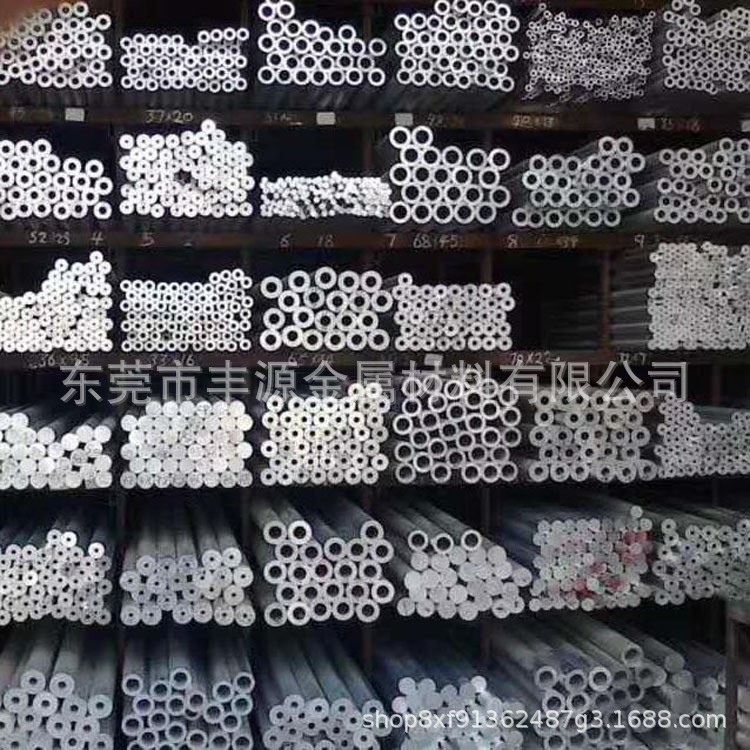 6061国标铝管 6063铝合金管 薄壁精抽无缝铝管 滚花直纹网纹铝管图3