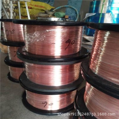 T2紫铜线 C1100红铜丝 纯铜线 裸铜丝 铜扁线 调直压扁细紫铜棒