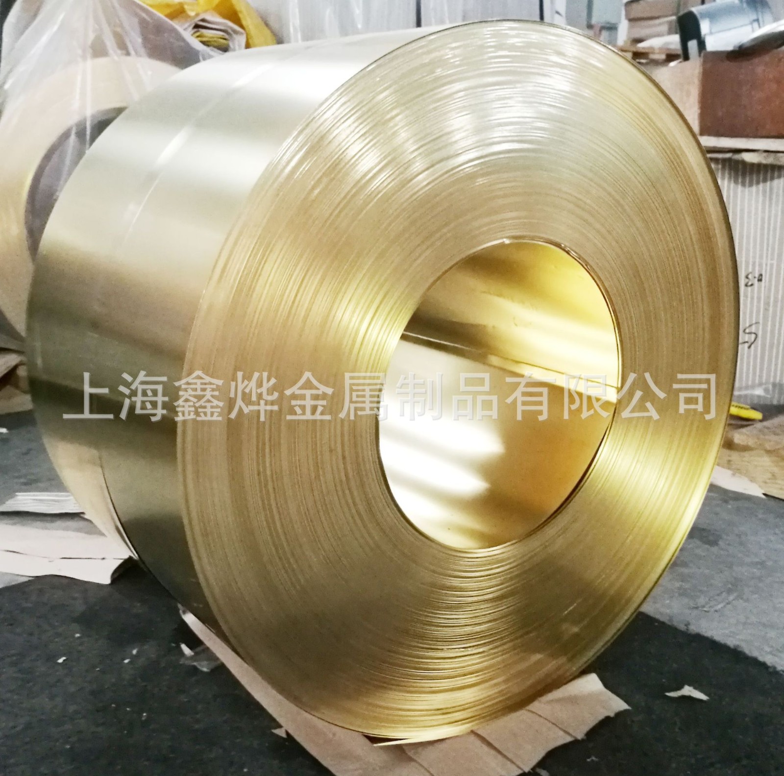 上海直供 H68镜面黄铜带 工业 C2600黄铜带 cuzn33黄铜带图2