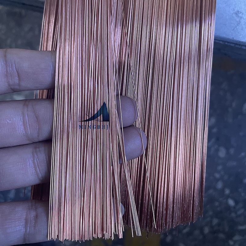 细铜棒小铜条直径0.5mm0.6mm0.7mm0.8mm0.9mm黄铜细棒紫铜棒现货图2