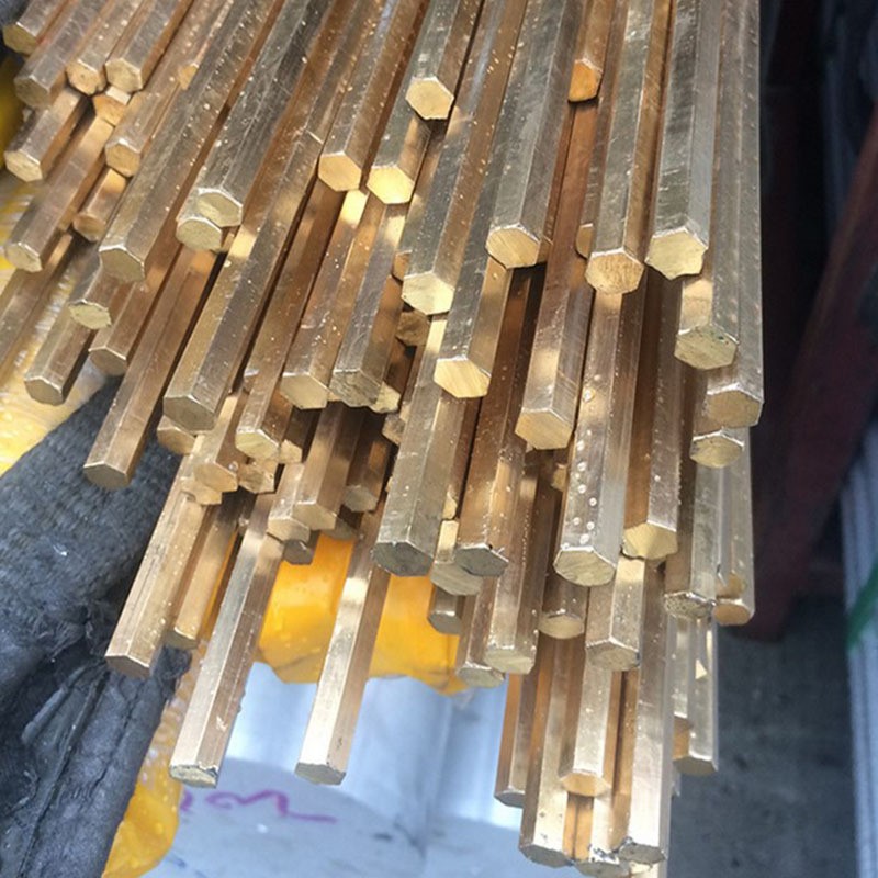 无铅黄铜棒六角黄铜棒对边8mm六边形铜条环保六方铜杆现货10mm图3