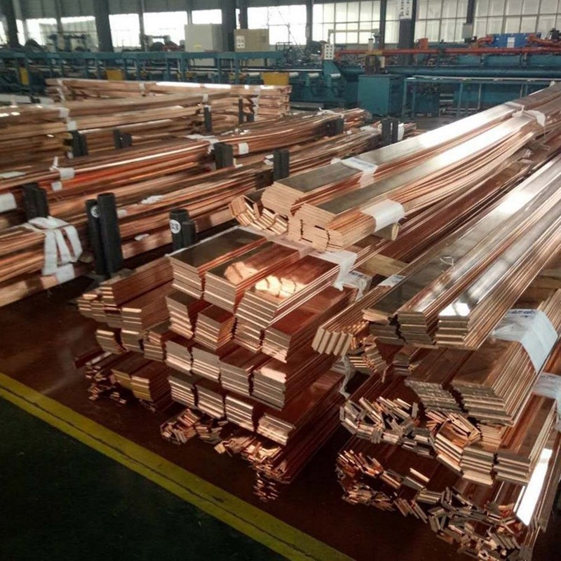 红铜排紫铜方棒10X10mm 8*8mm紫铜方条 红铜扁棒5*10mm铜条可零切图2