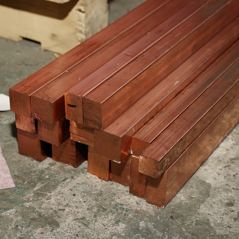 批发红铜板 热压冷压加工紫铜 导电导热紫铜管紫铜棒可切割红铜棒图3