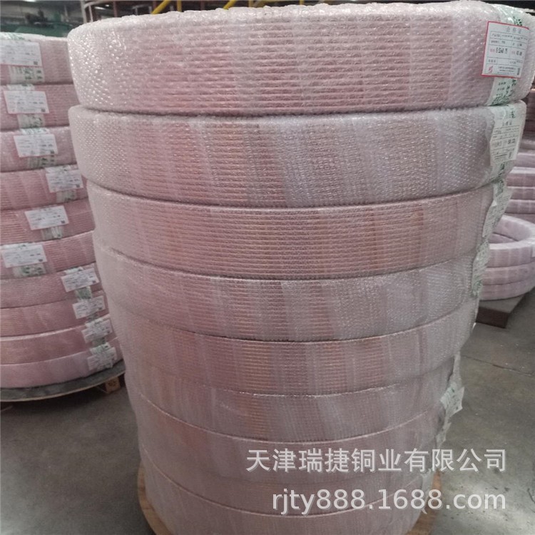 厂家生产 紫铜管 各种规格空调制冷紫铜管 现货可制造图2